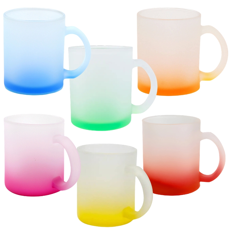 11oz Sublimation Frosted Glass Mug (Pack of 36)
