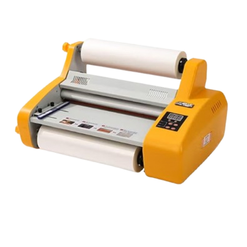 Heavy Duty A3/A4 Double Sided Hot & Cold Roll Laminator Machine,