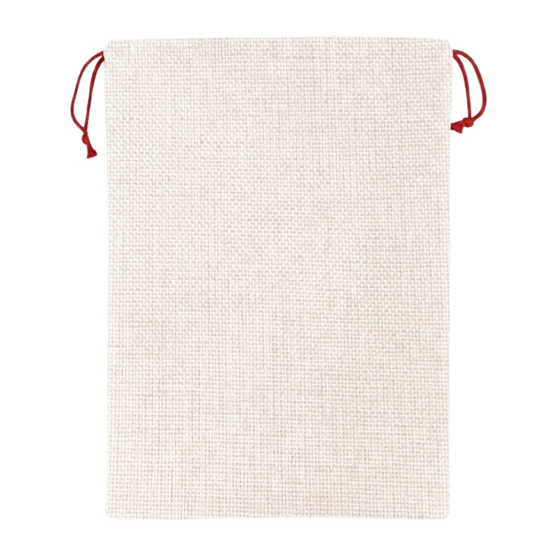 Jute Bag with Red Rope, 29x39cm