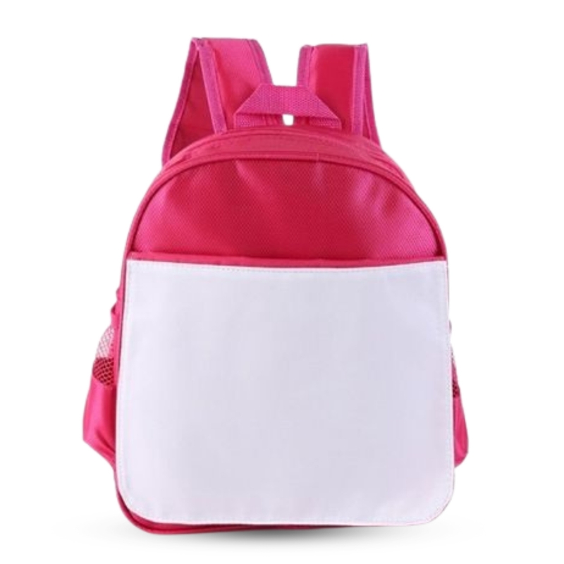 Pink Sublimation Blank School Bag - 32x43 cm