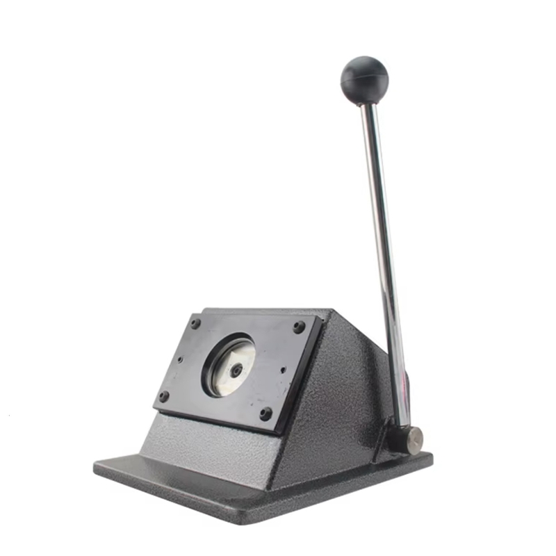 Graphic Punch Die Cutter 44mm Badge Circle Cutter Machine
