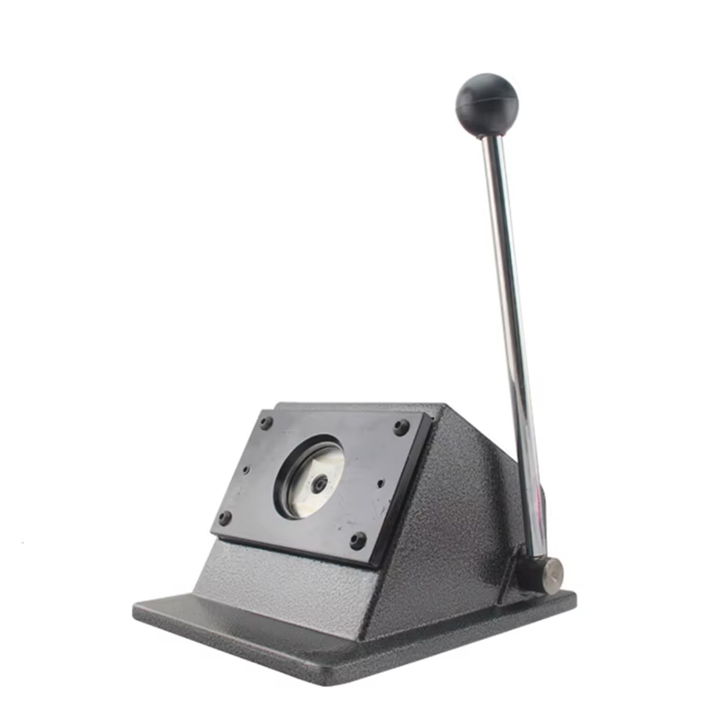 Graphic Punch Die Cutter 58mm Badge Circle Cutter Machine
