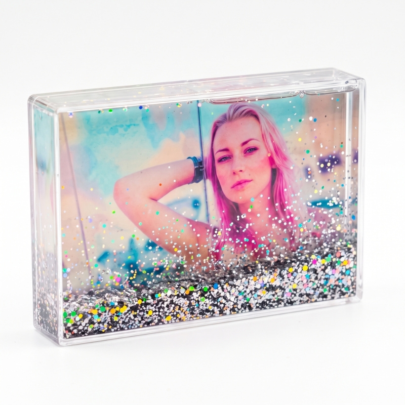 Liquid Photo Frame Clear Acrylic 15x10 cm