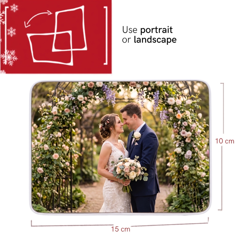MDF Photo Frame with self-adhesive backing