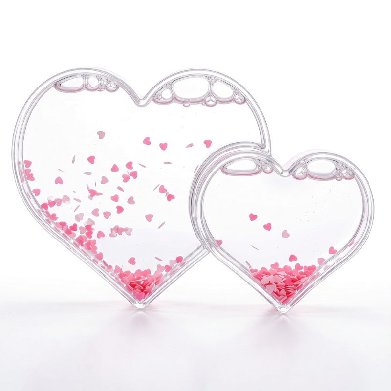 Double Heart Photo Frame