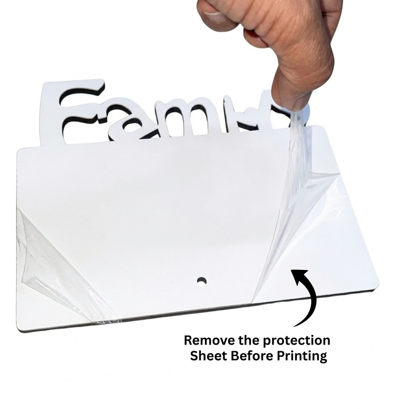 MDF Family Sublimation Photo Frame - Gallery