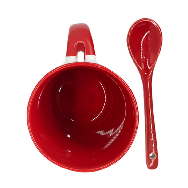 12oz Sublimation Ceramic Mug with Spoon - Gallery