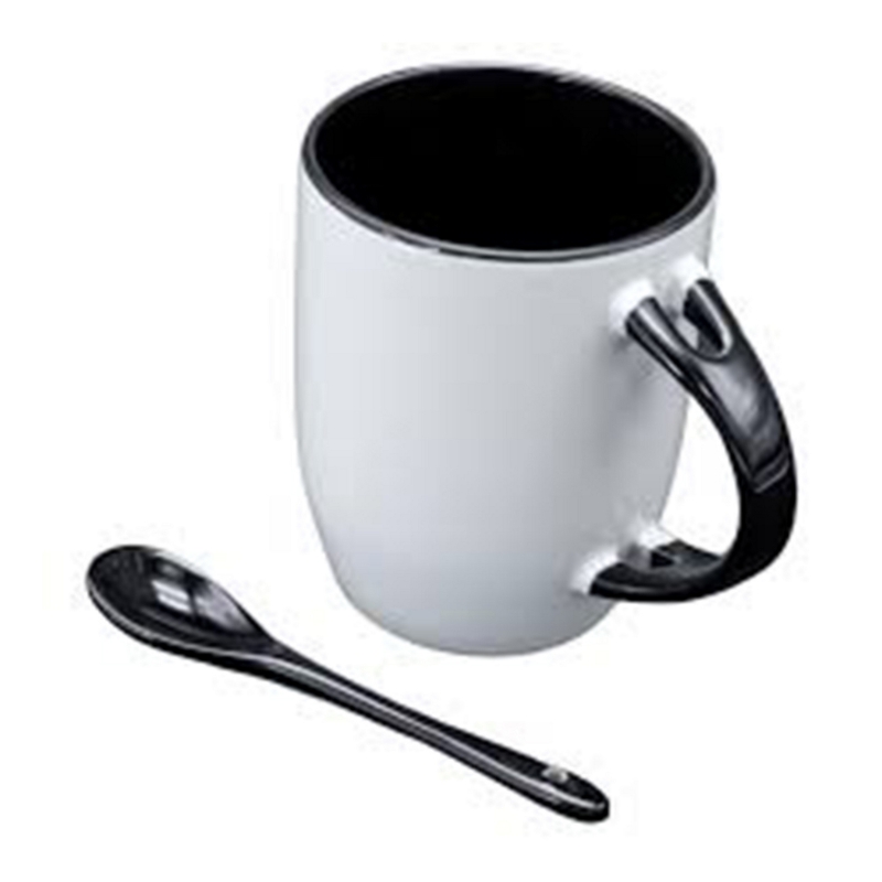 12oz Sublimation Ceramic Mug with Spoon - Gallery