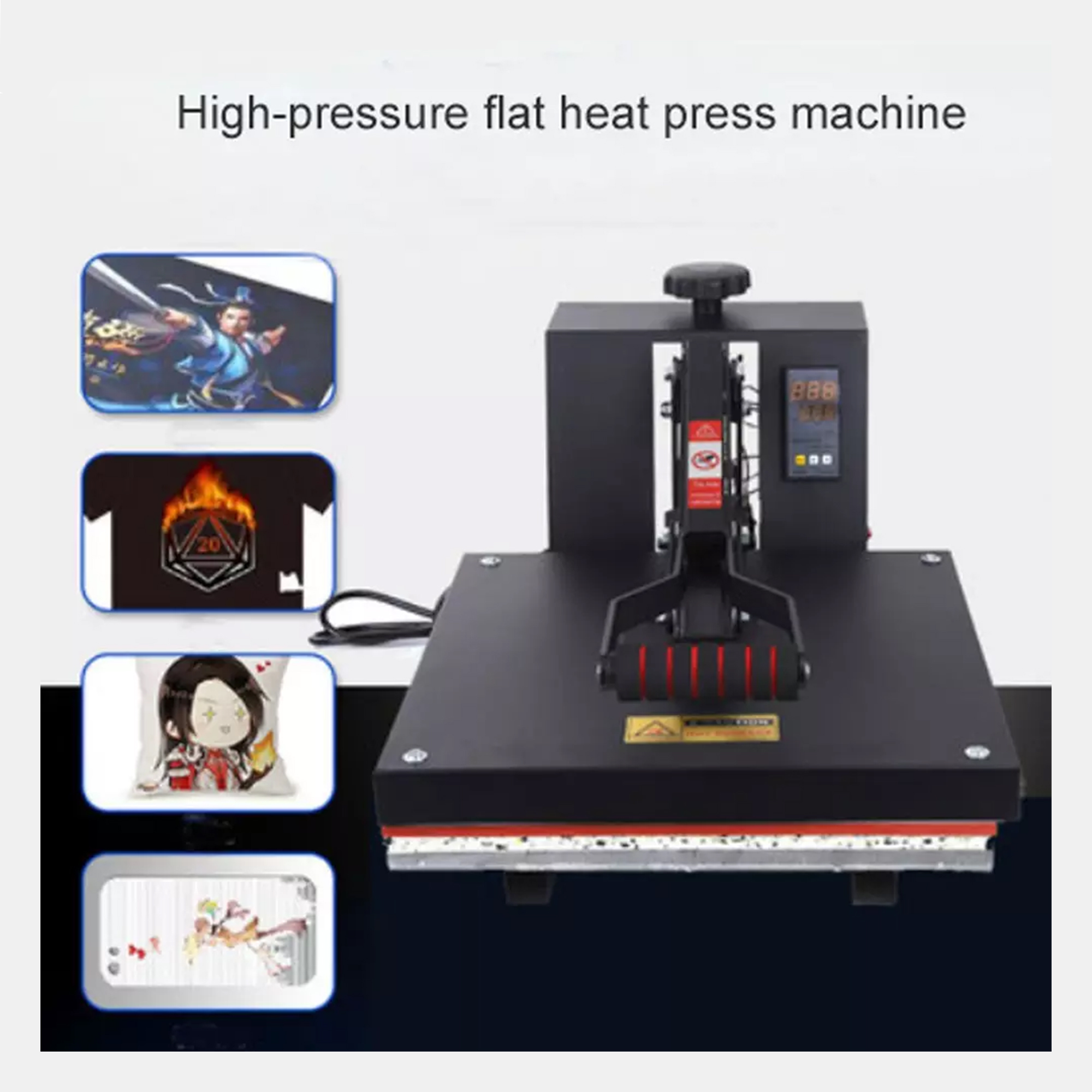 38x38 cm Sublimation Heat Press Machine BLACK - Gallery