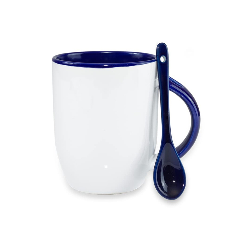 12oz Sublimation Ceramic Mug with Spoon - Gallery