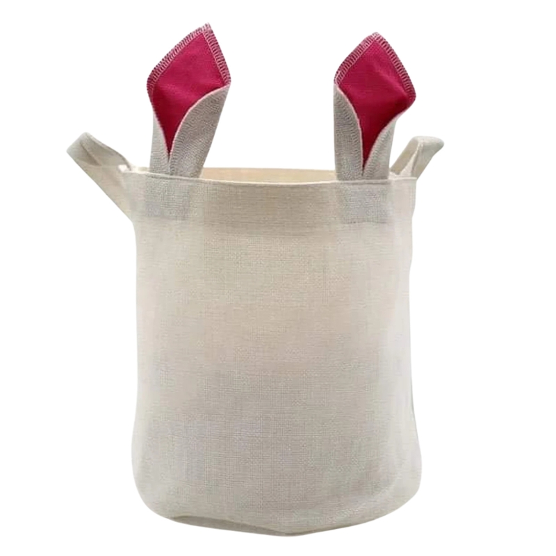 Sublimation Jute Lunch Bags with Bunny Ears - Gallery
