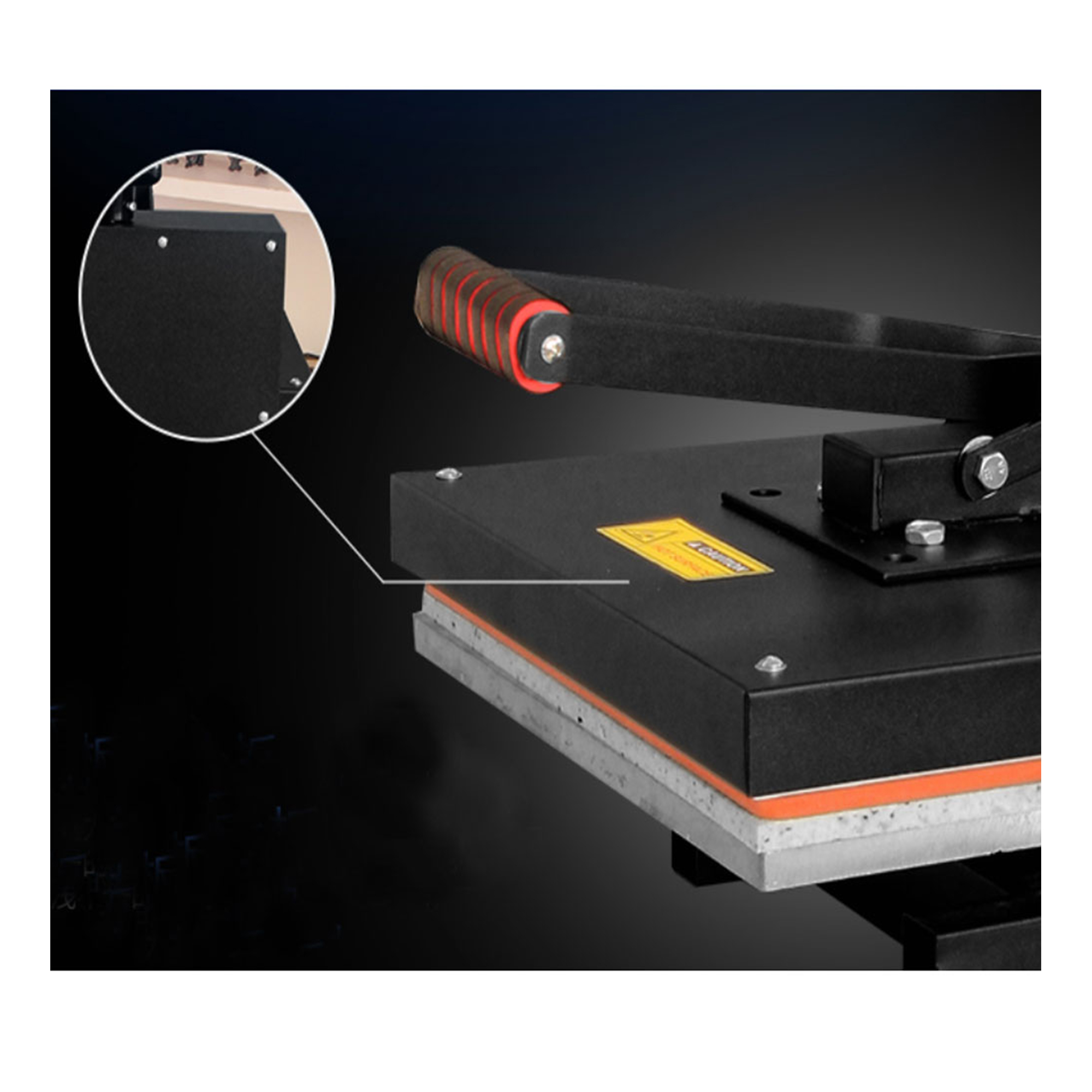 38x38 cm Sublimation Heat Press Machine BLACK - Gallery