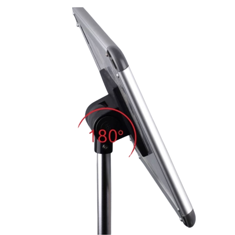 Floor Sign Stand with Heavy Duty Base, Aluminum Snap Frame Poster Stand, - Gallery