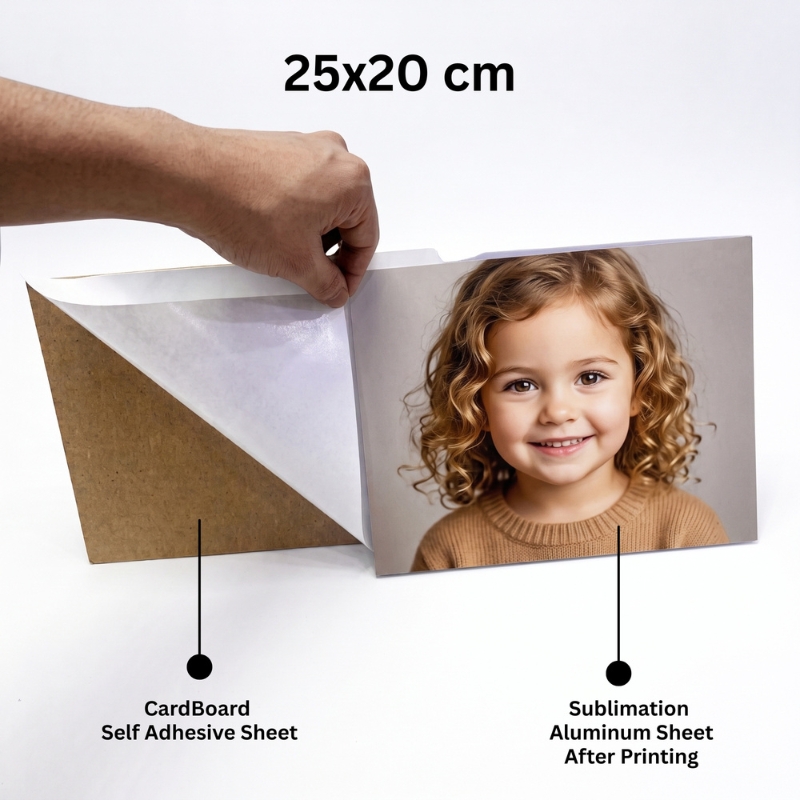 Sublimation Blank Wooden Easel Photo Frame - Gallery