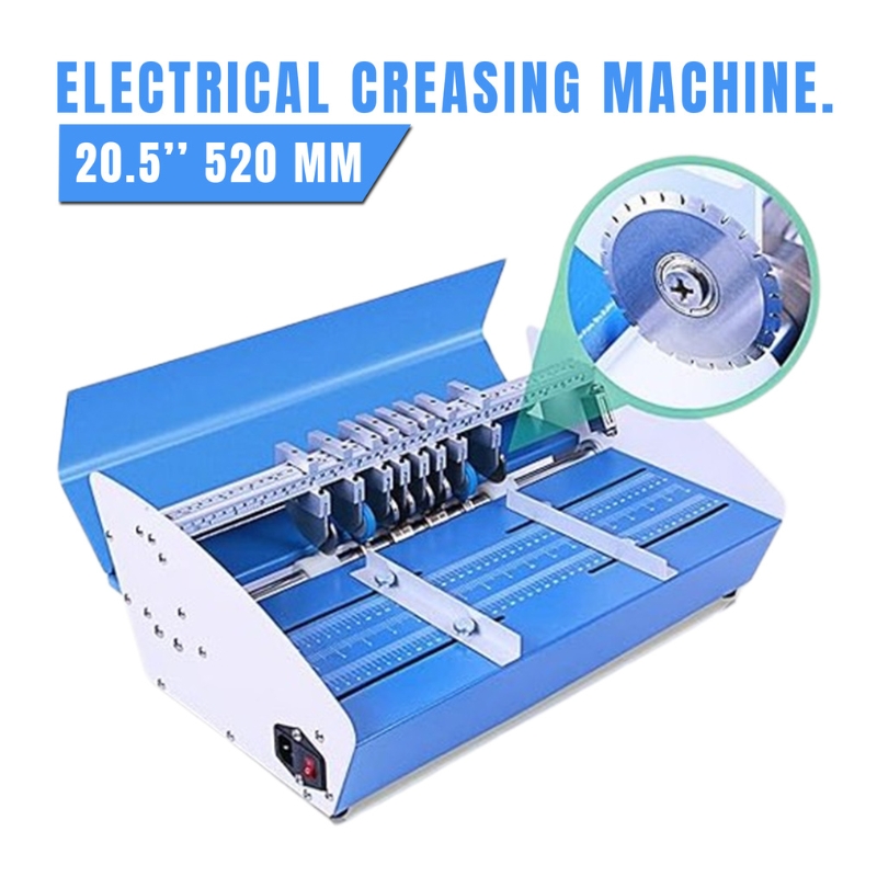 Electric Paper Creasing Machine (20.5") 3in1, Automatic Paper Creaser - Gallery