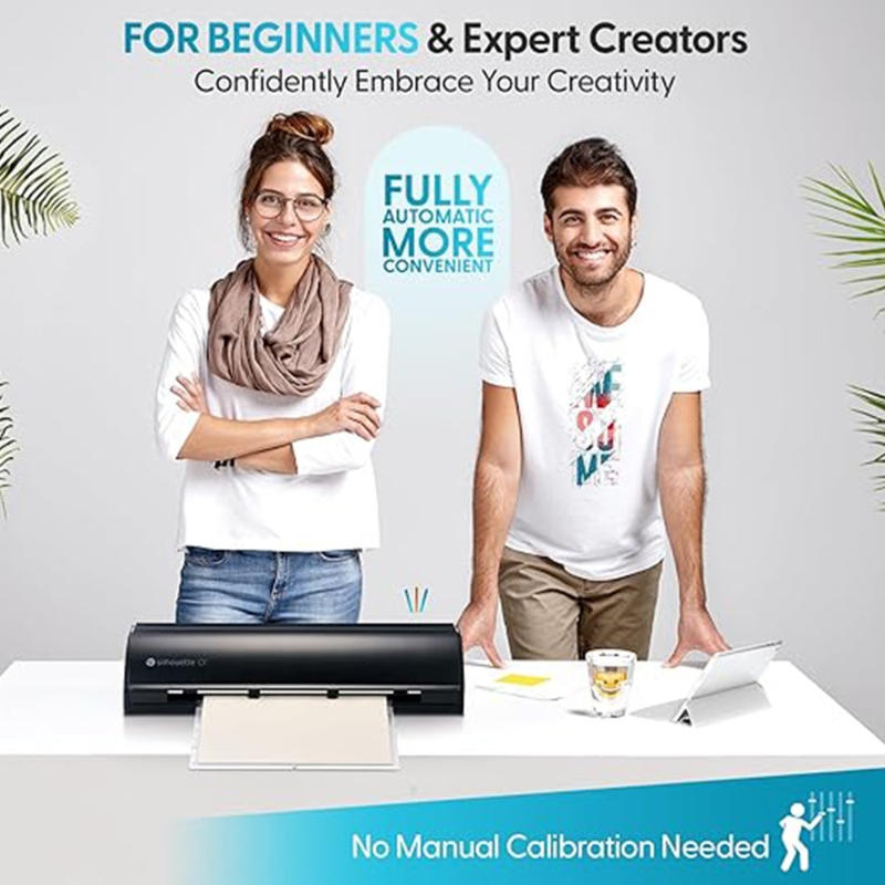 Silhouette America Cameo 5 Alpha (α) Smart Cutting Machine, Matte Black - Gallery