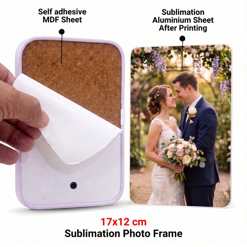 MDF Photo Frame with self-adhesive backing - Gallery