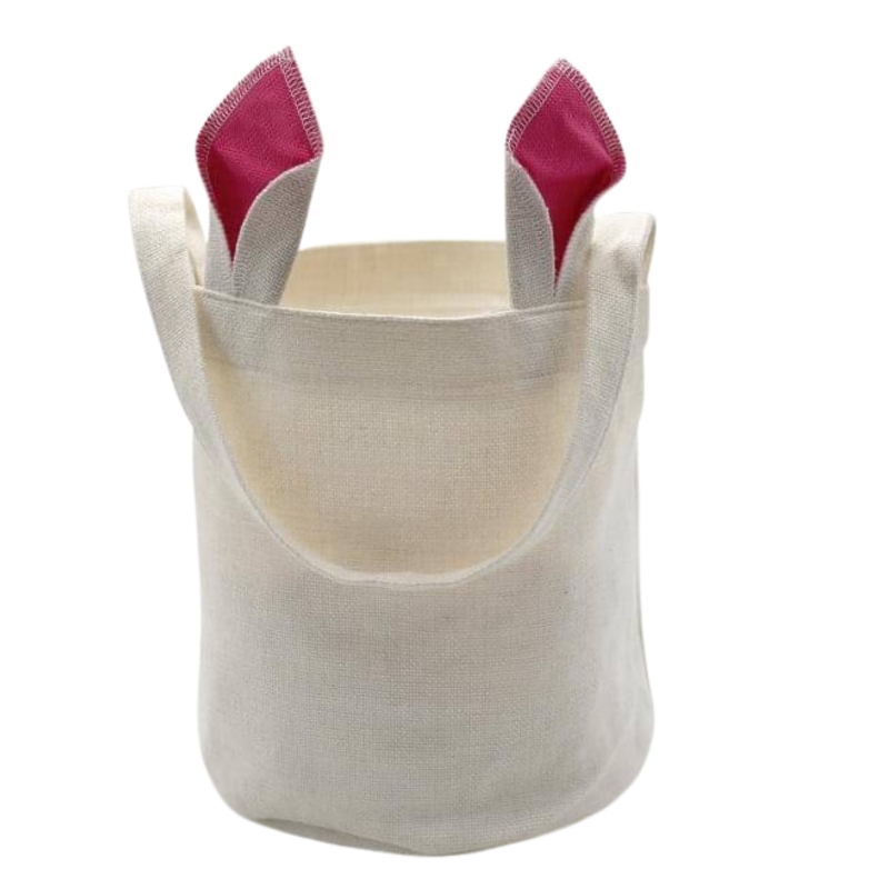 Sublimation Jute Lunch Bags with Bunny Ears - Gallery
