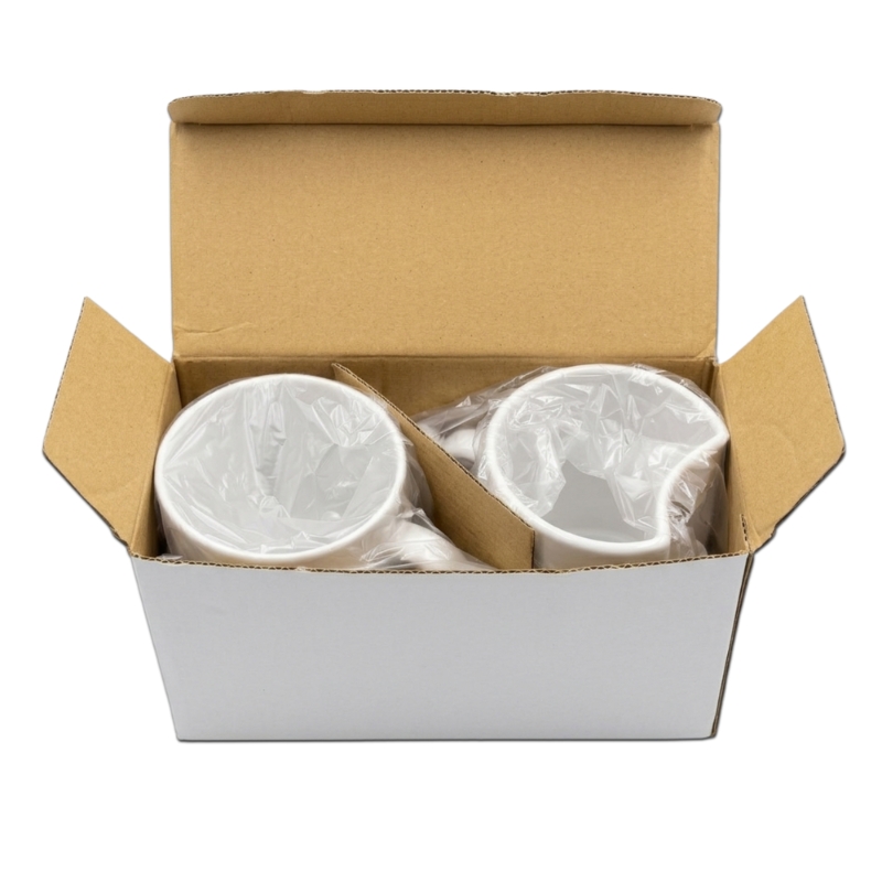 White Sublimation  Couple Mugs 11oz, 18 Pairs (36 Mugs) - Gallery