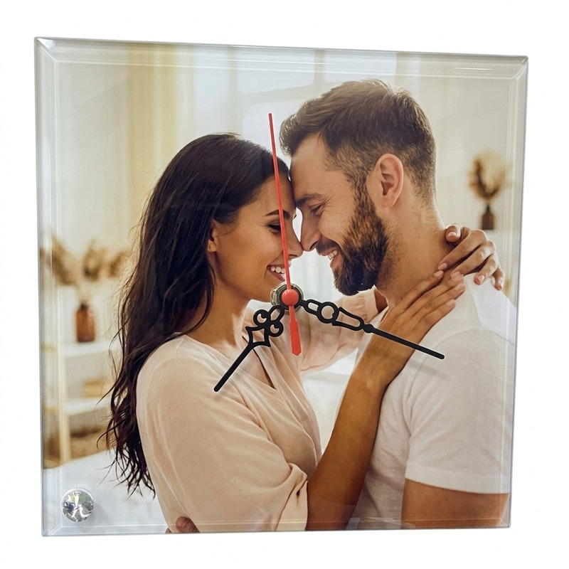 Glass Sublimation Blank Clock, - Gallery