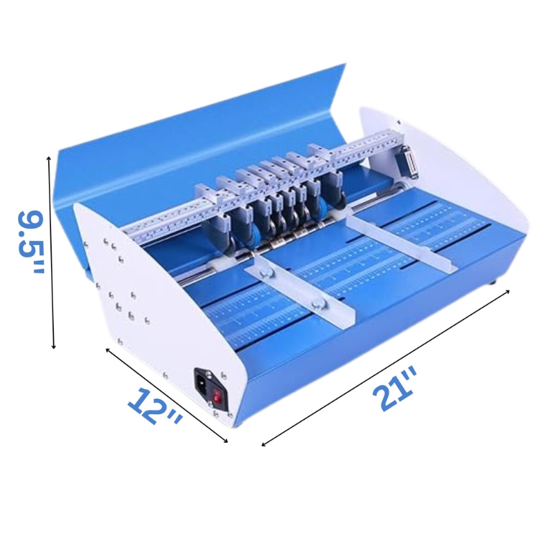 Electric Paper Creasing Machine (20.5") 3in1, Automatic Paper Creaser - Gallery