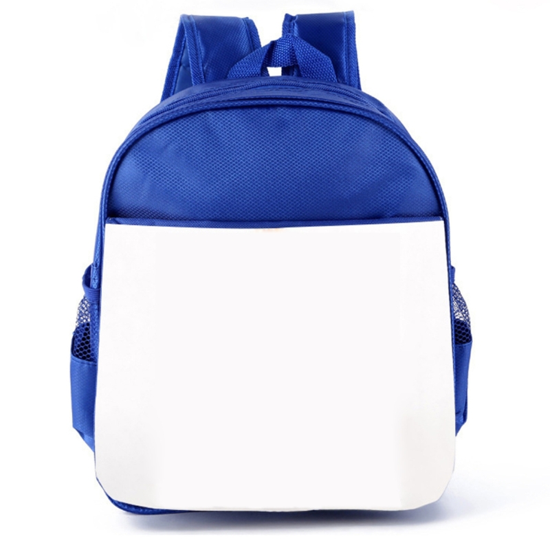 Blue Sublimation Blank School Bag - 32x43 cm