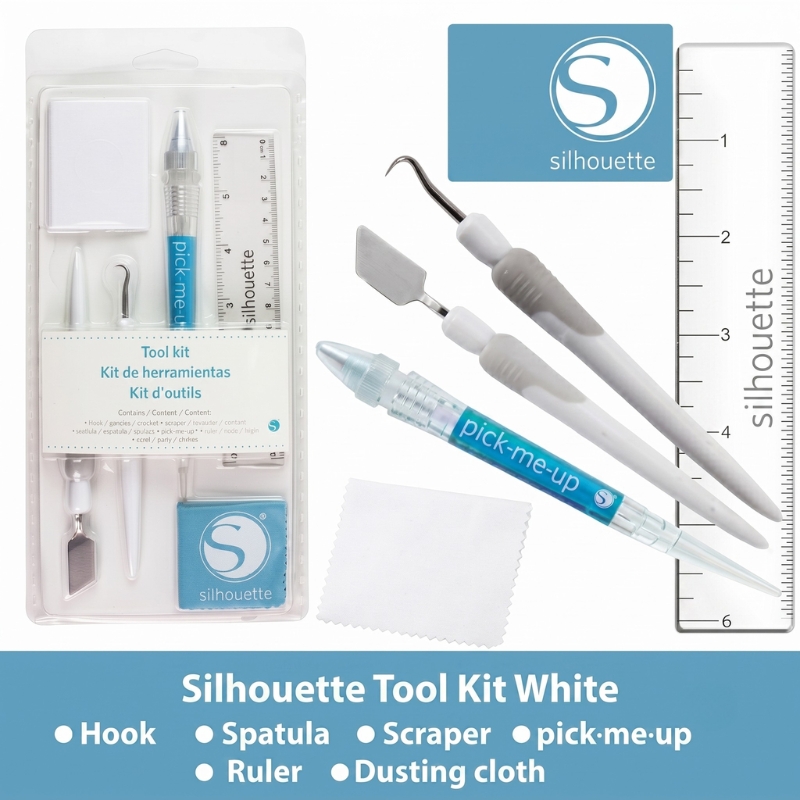 Silhouette America Cameo (White)Tool Kit 6 Piece