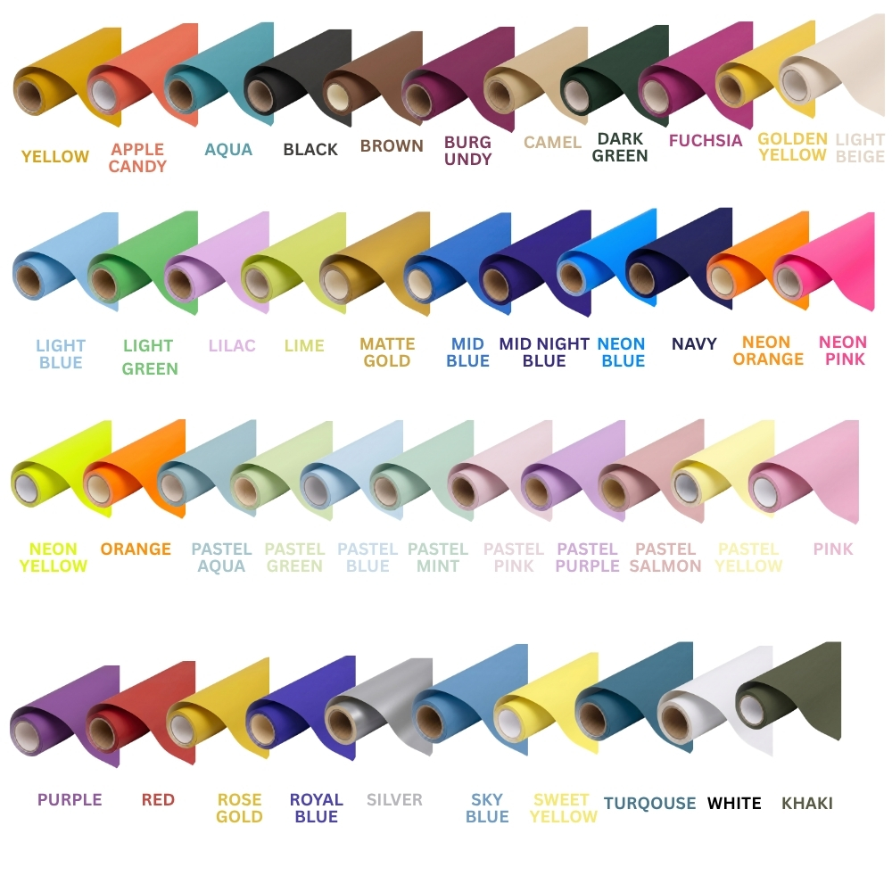 Heat Transfer Vinyl Roll- PVC HTV Vinyl